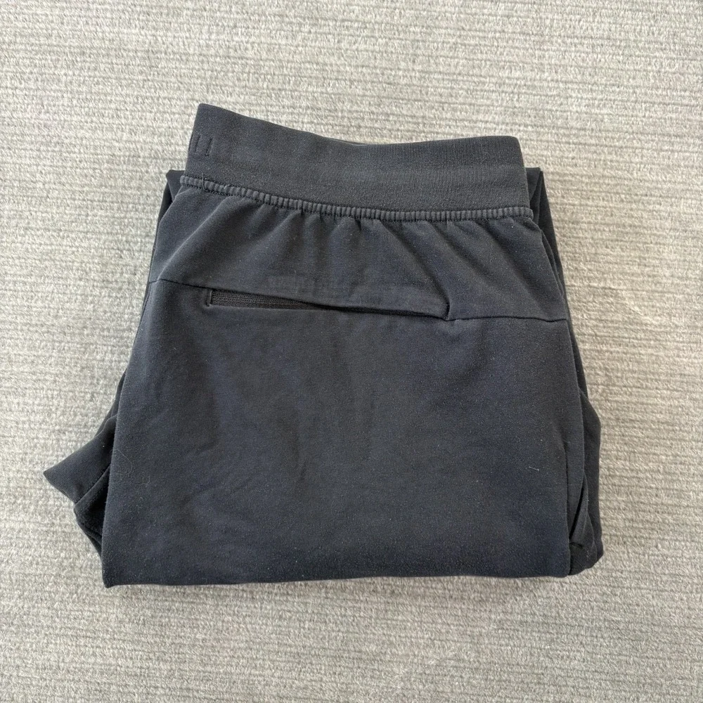 Lululemon Soft Jersey Jogger Men L Black Texas Christian University TCU Athletic